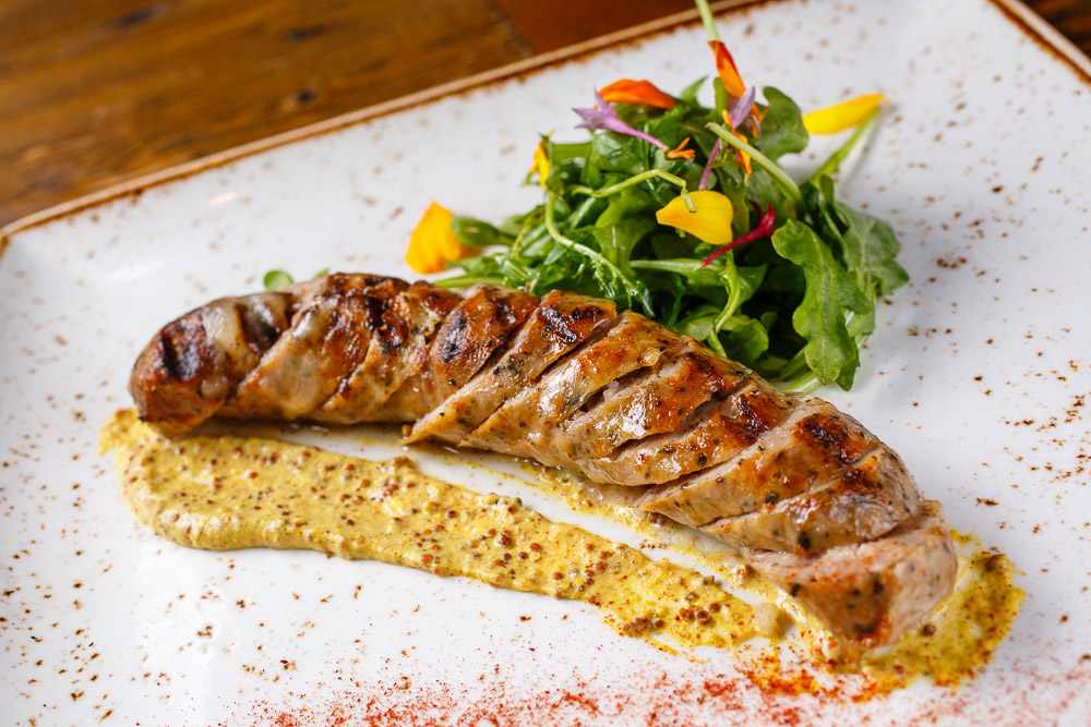 Housemade Provolone & Basil Sausage