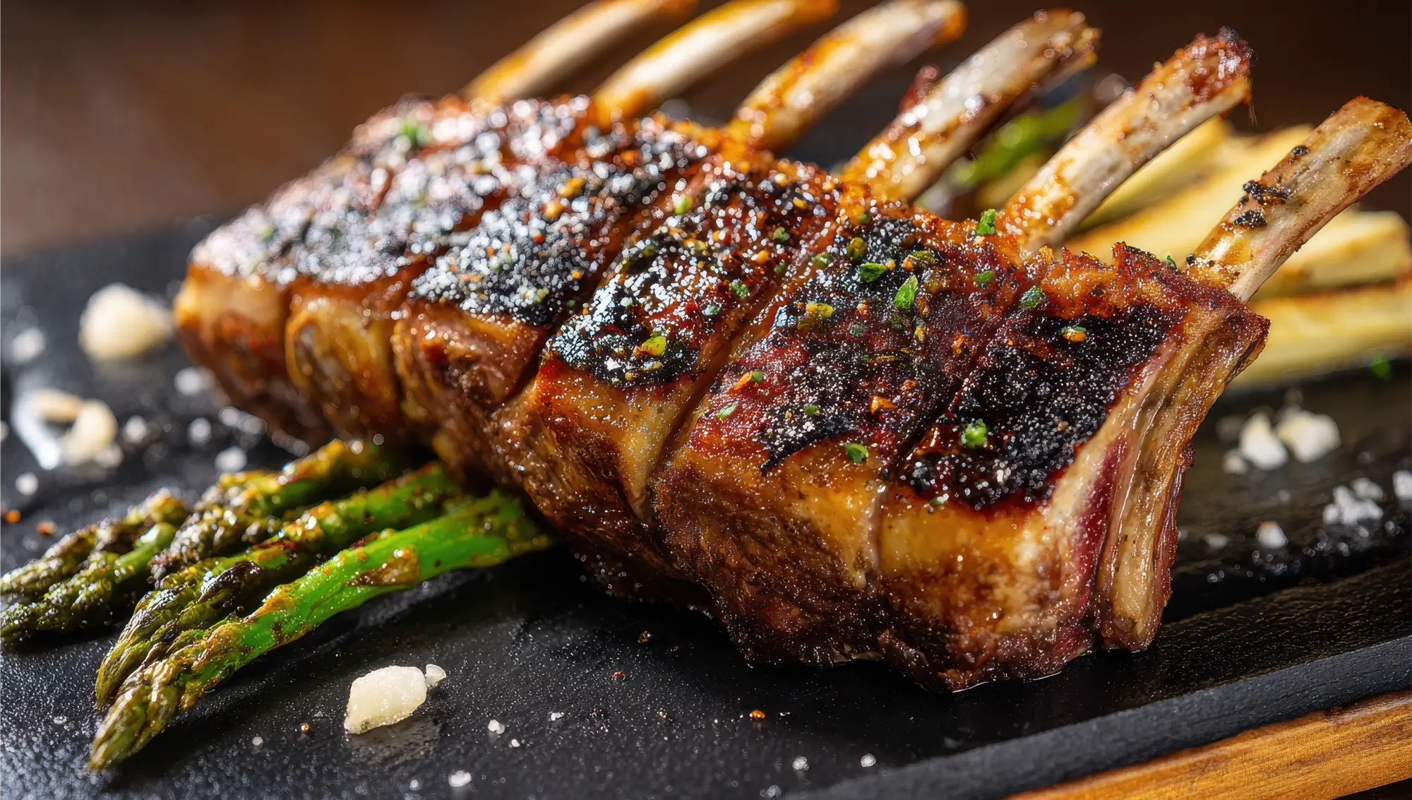 Spice-Crusted Rack of Lamb