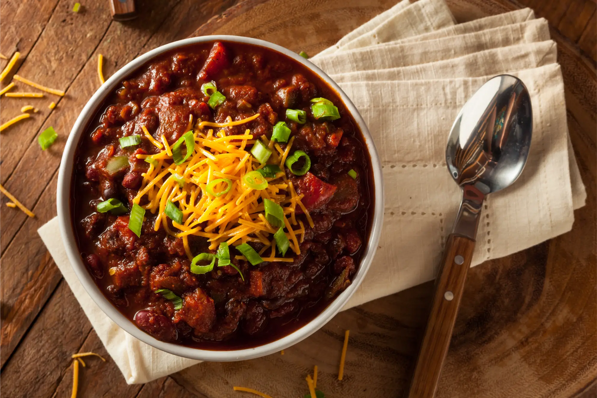 Cowboy Steak Chili in Crock Pot