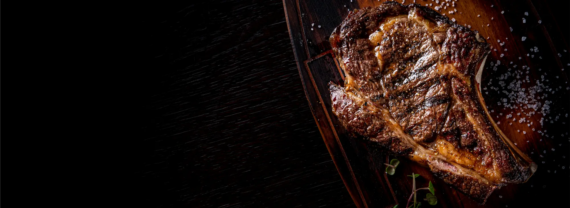 Wagyu Cowboy with Garlic-Herb Butter