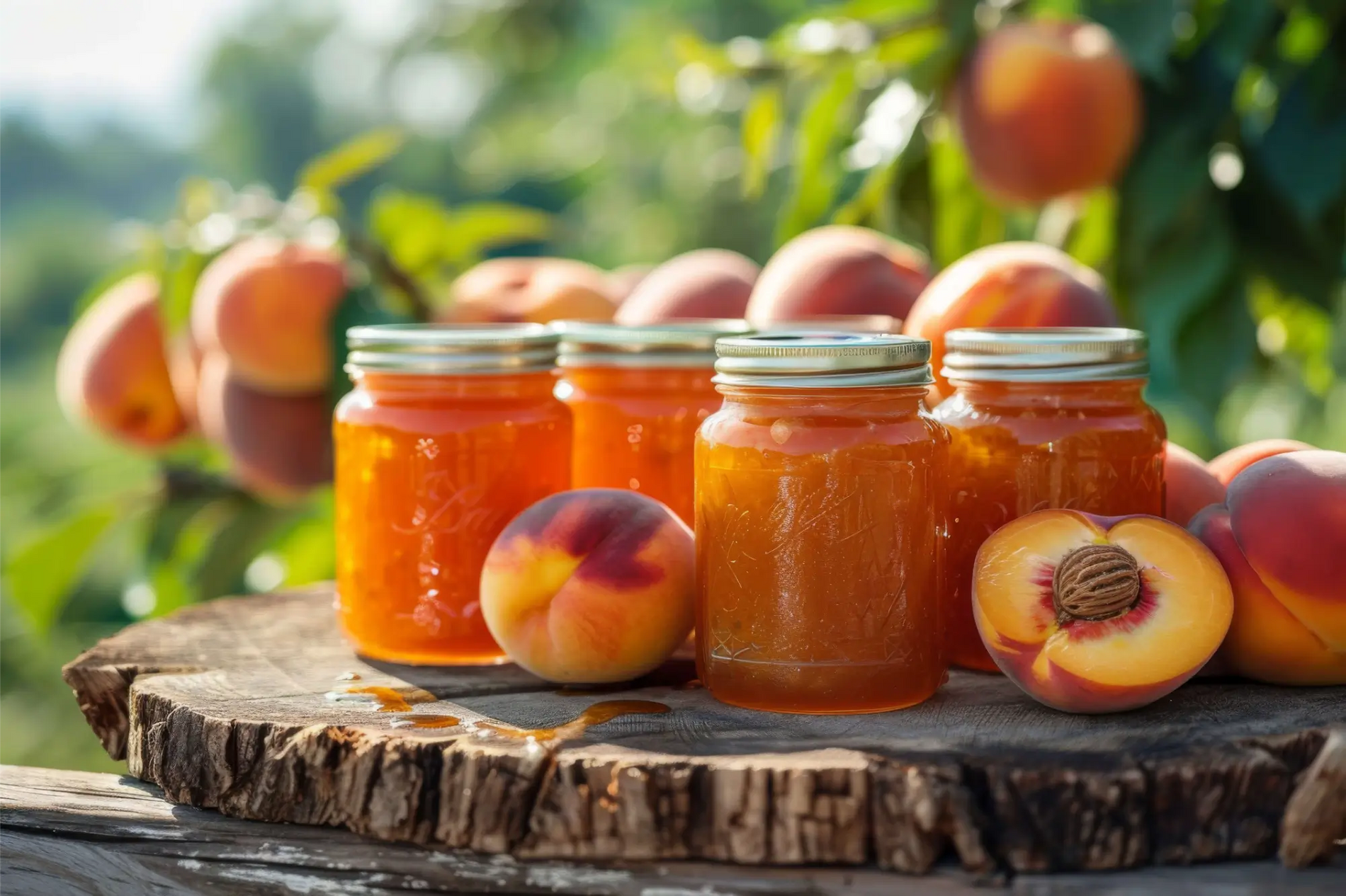 Peach Jam – A Sweet Summer Burger Topping