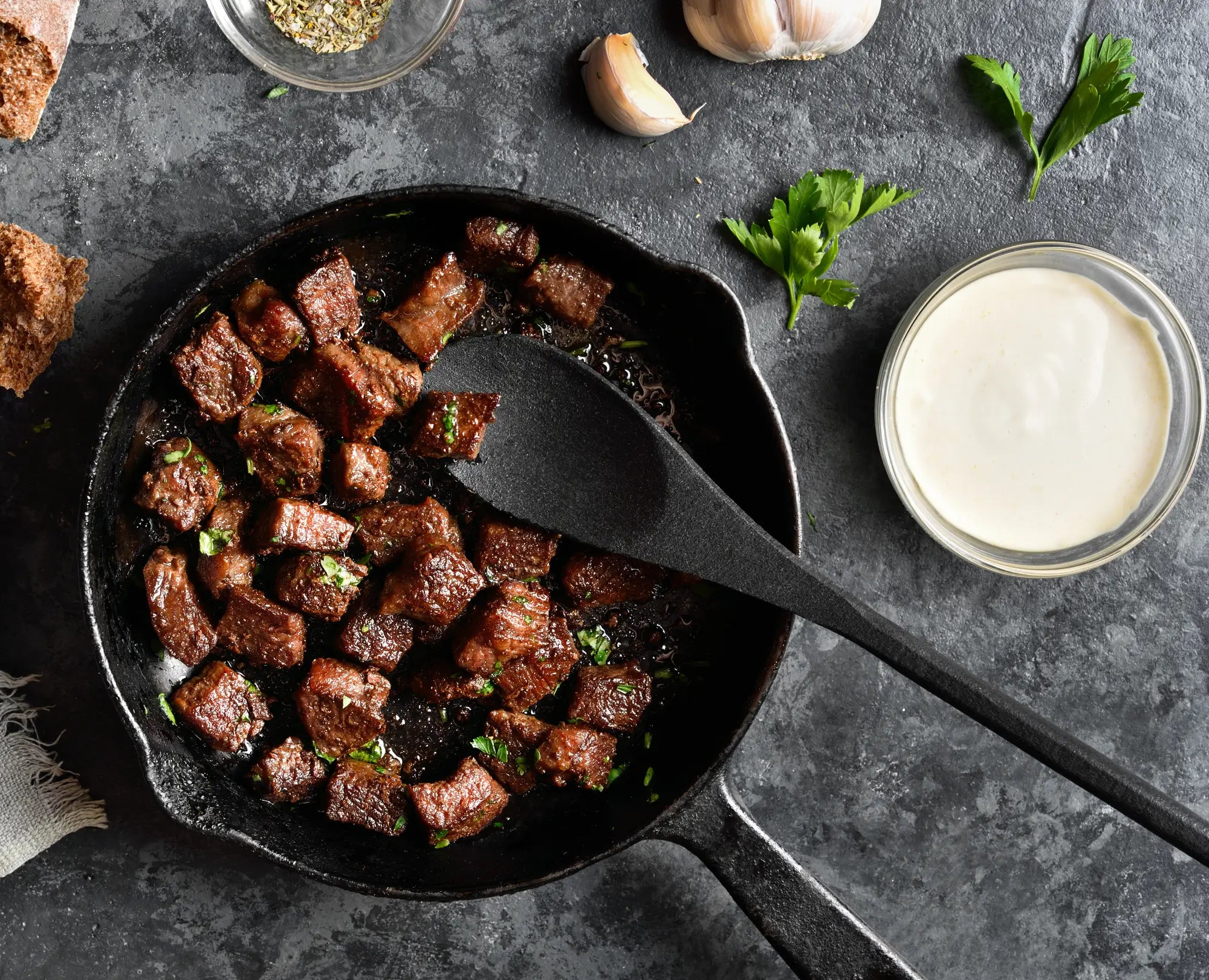 Garlic Butter Steak Bites – Tender, Juicy, and Packed with Flavor