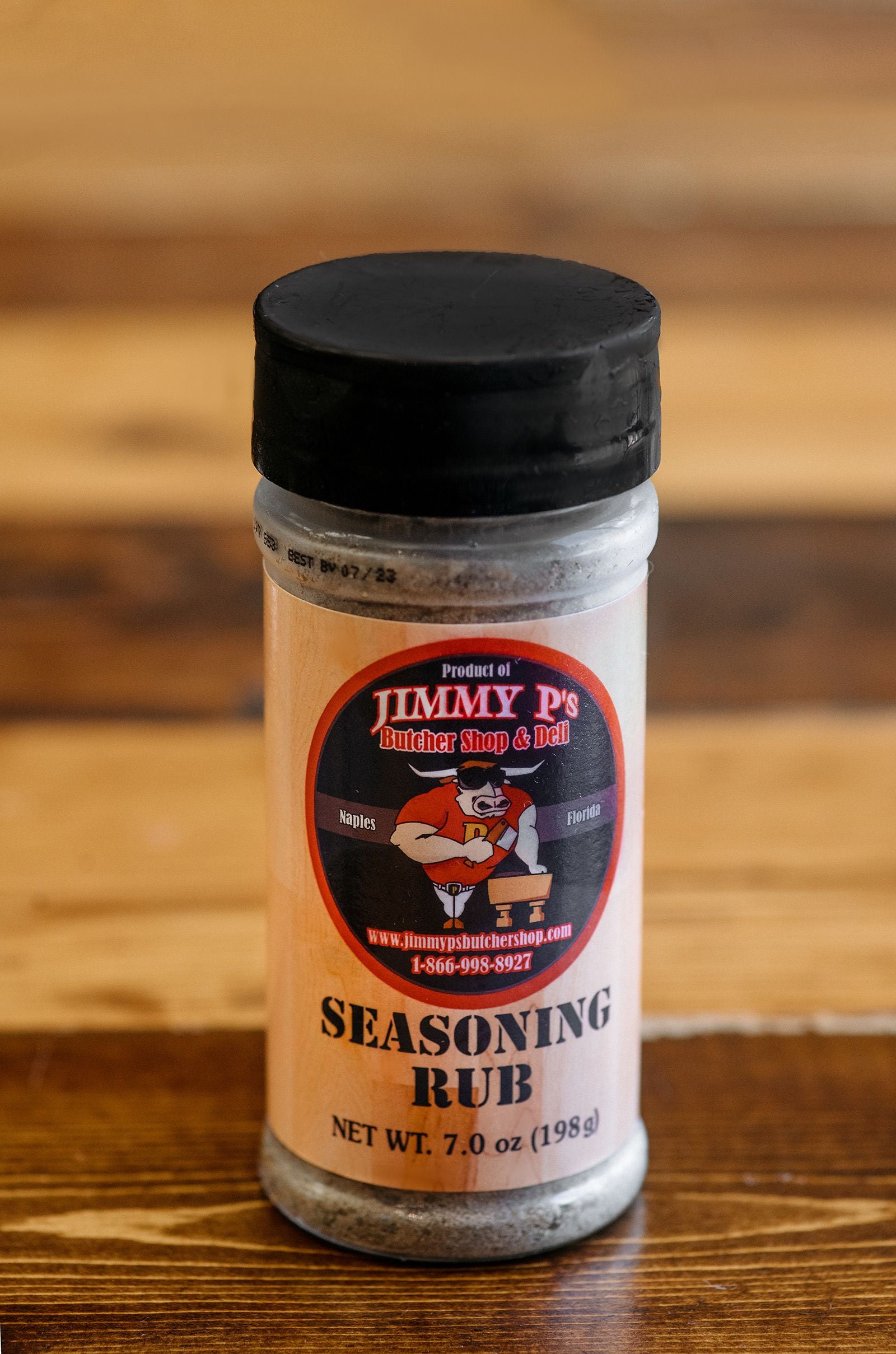 Jimmy P's Seasoning Rub (NO MSG)