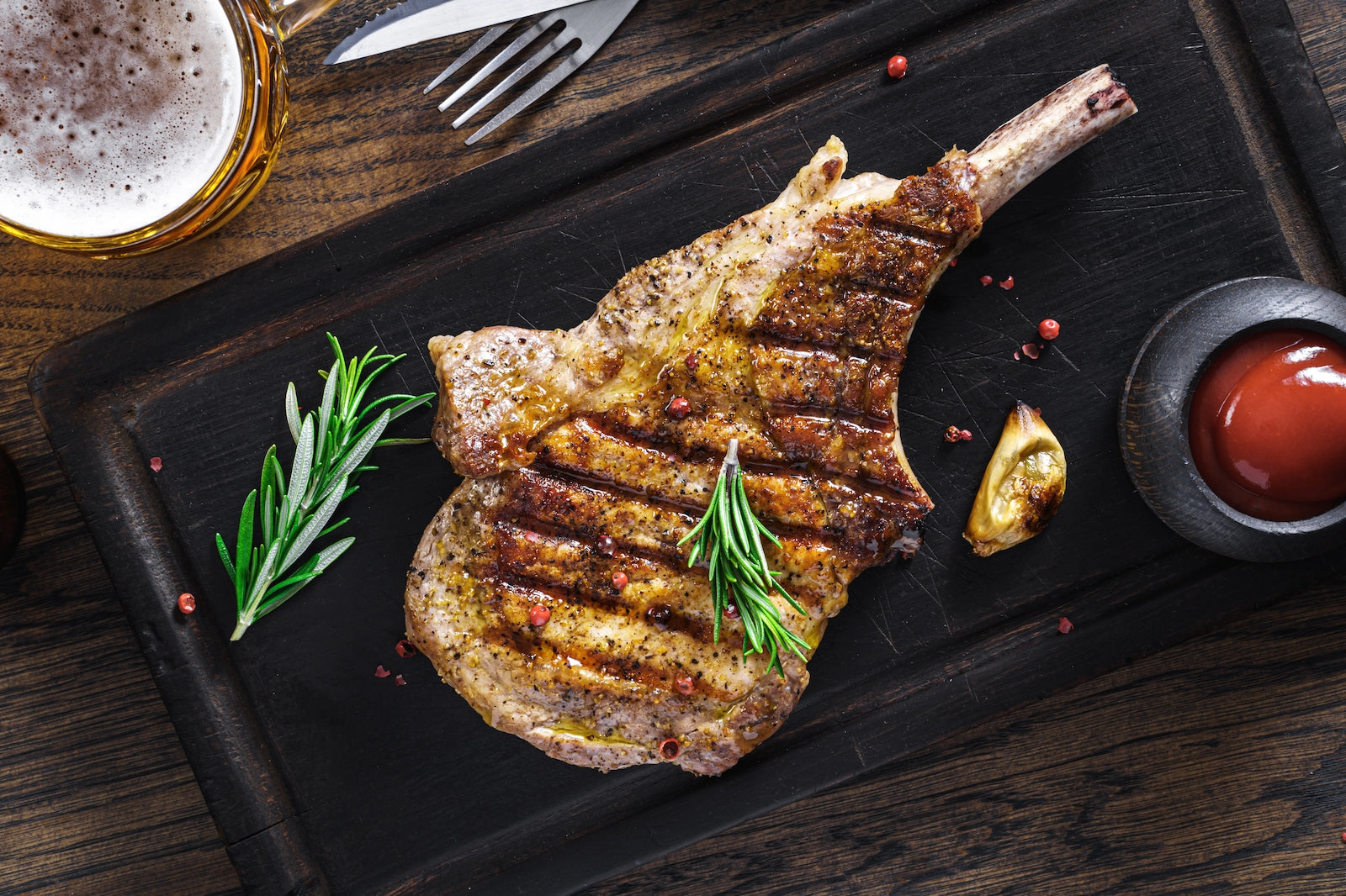 Heritage Berkshire Pork Tomahawk Rib Chop