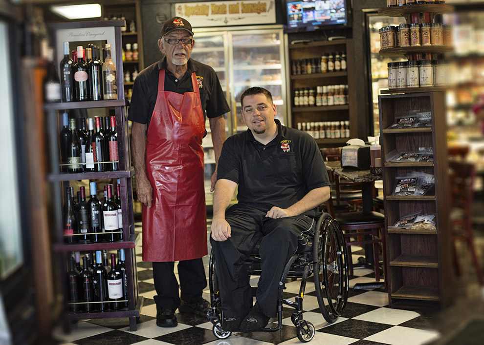 Jimmy Pepper is a third generation butcher