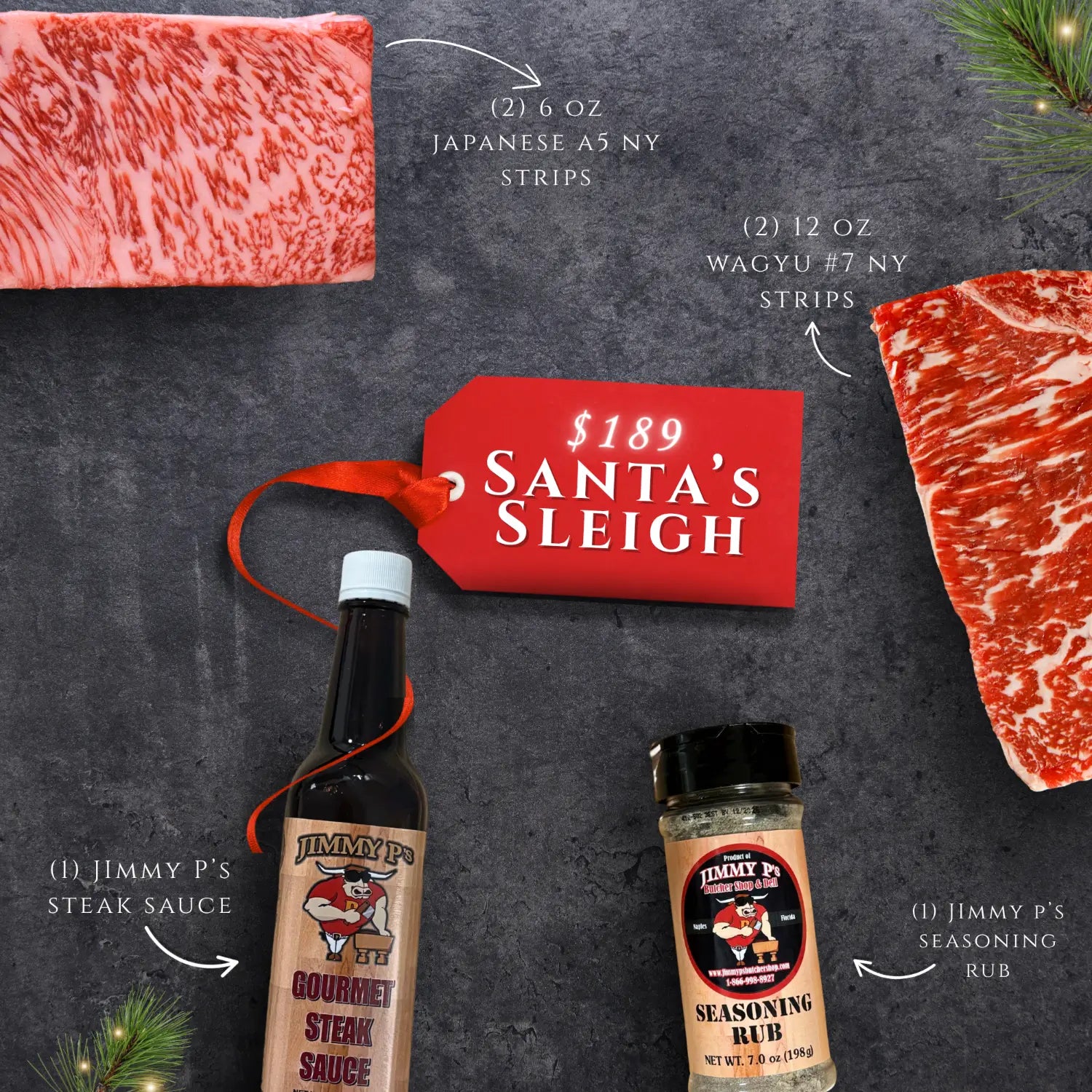 Jimmy P's Santa’s Sleigh Bundle